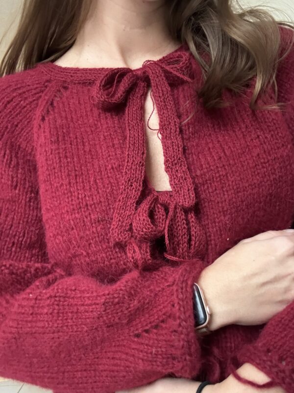 Willow Bow Cardigan - Image 6