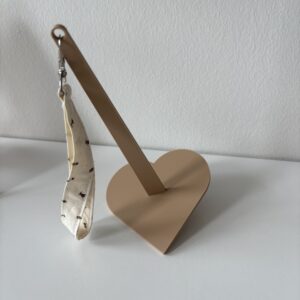 Hjerteformet garnholder til håndled & rejse