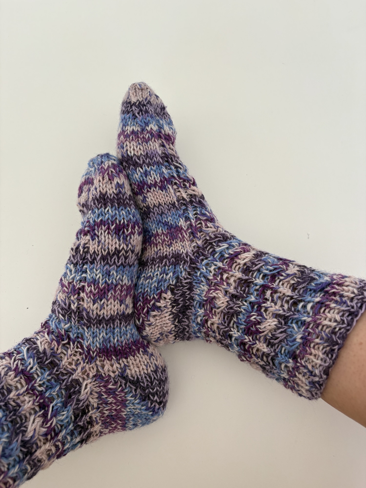 Ivy Twist Socks – opskrift - Billede 5