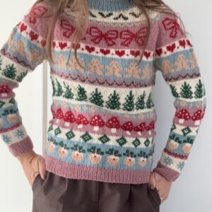 Winterwoods Sweater – Digital Strikkeopskrift (Dansk)
