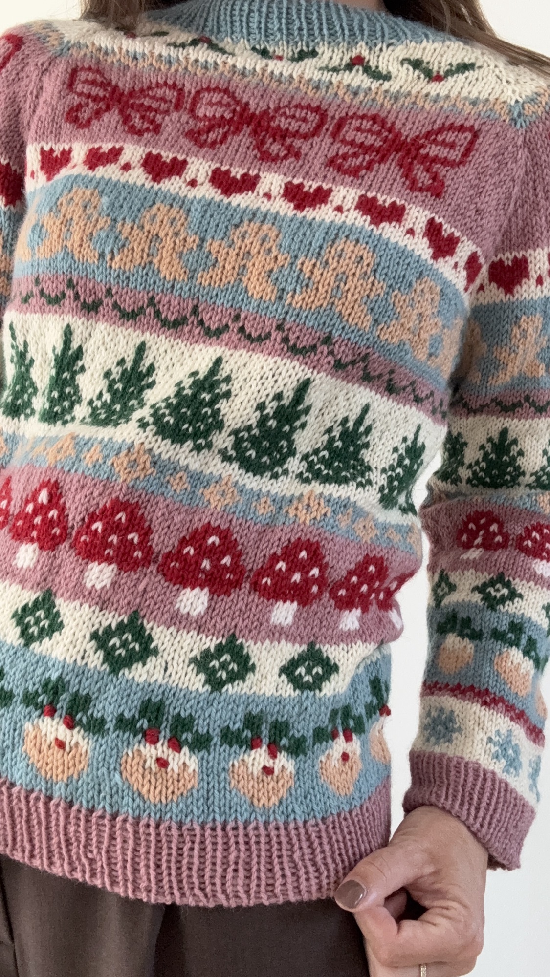 Winterwoods Sweater – Digital Strikkeopskrift (Dansk) - Billede 7