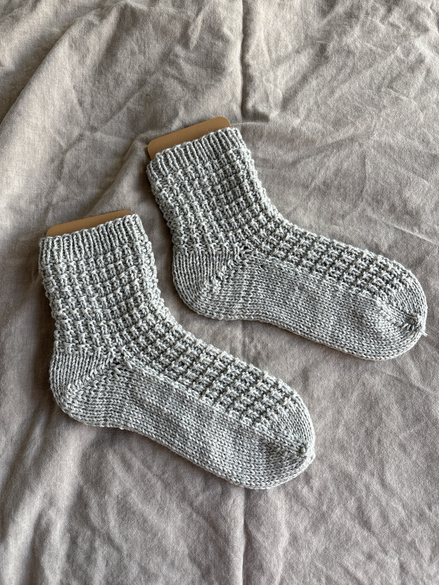 Snowdrop Chunky Socks – Strikkeopskrift - Billede 6