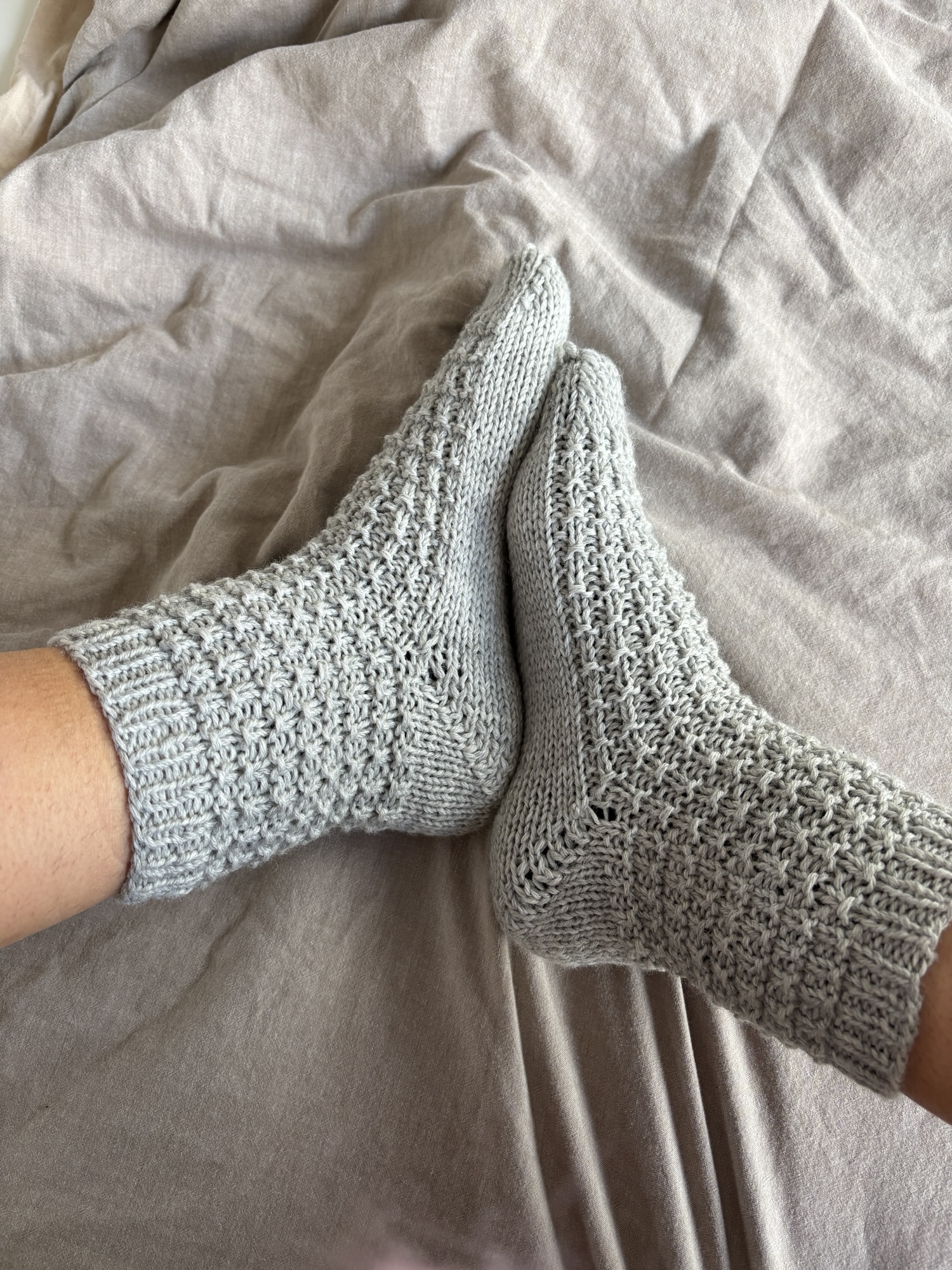 Snowdrop Chunky Socks – Strikkeopskrift - Billede 5