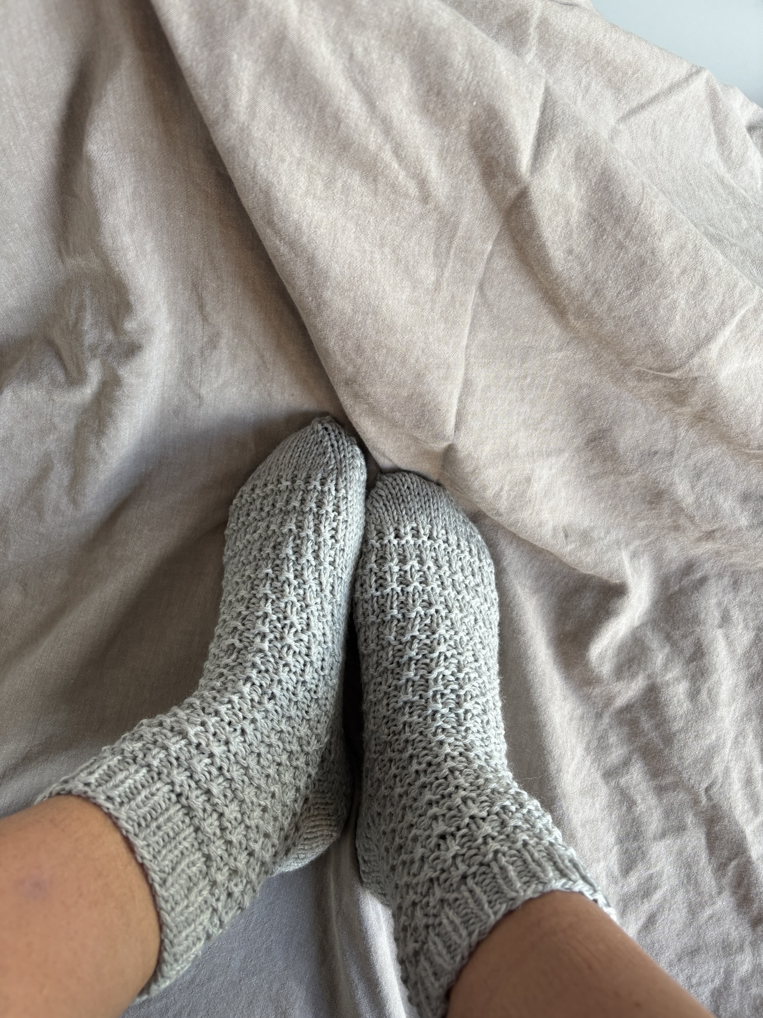 Snowdrop Chunky Socks – Strikkeopskrift - Billede 3