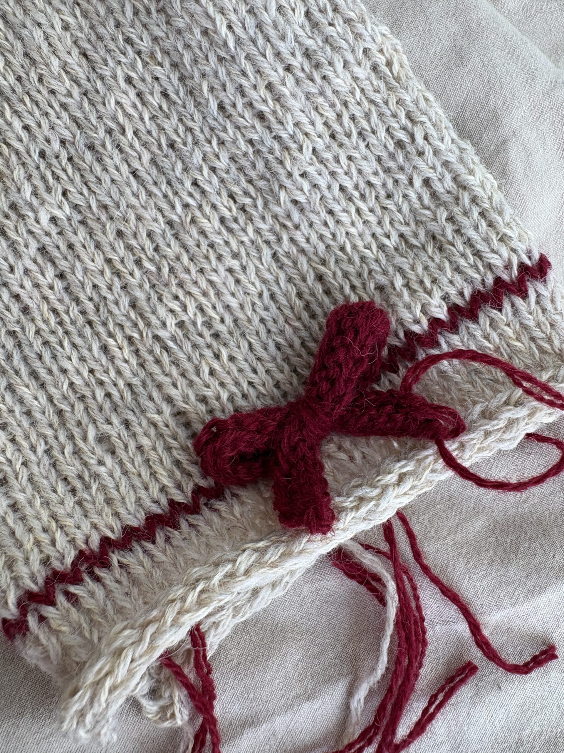 Birch Ribbon Sweater – Strikkeopskrift - Billede 5