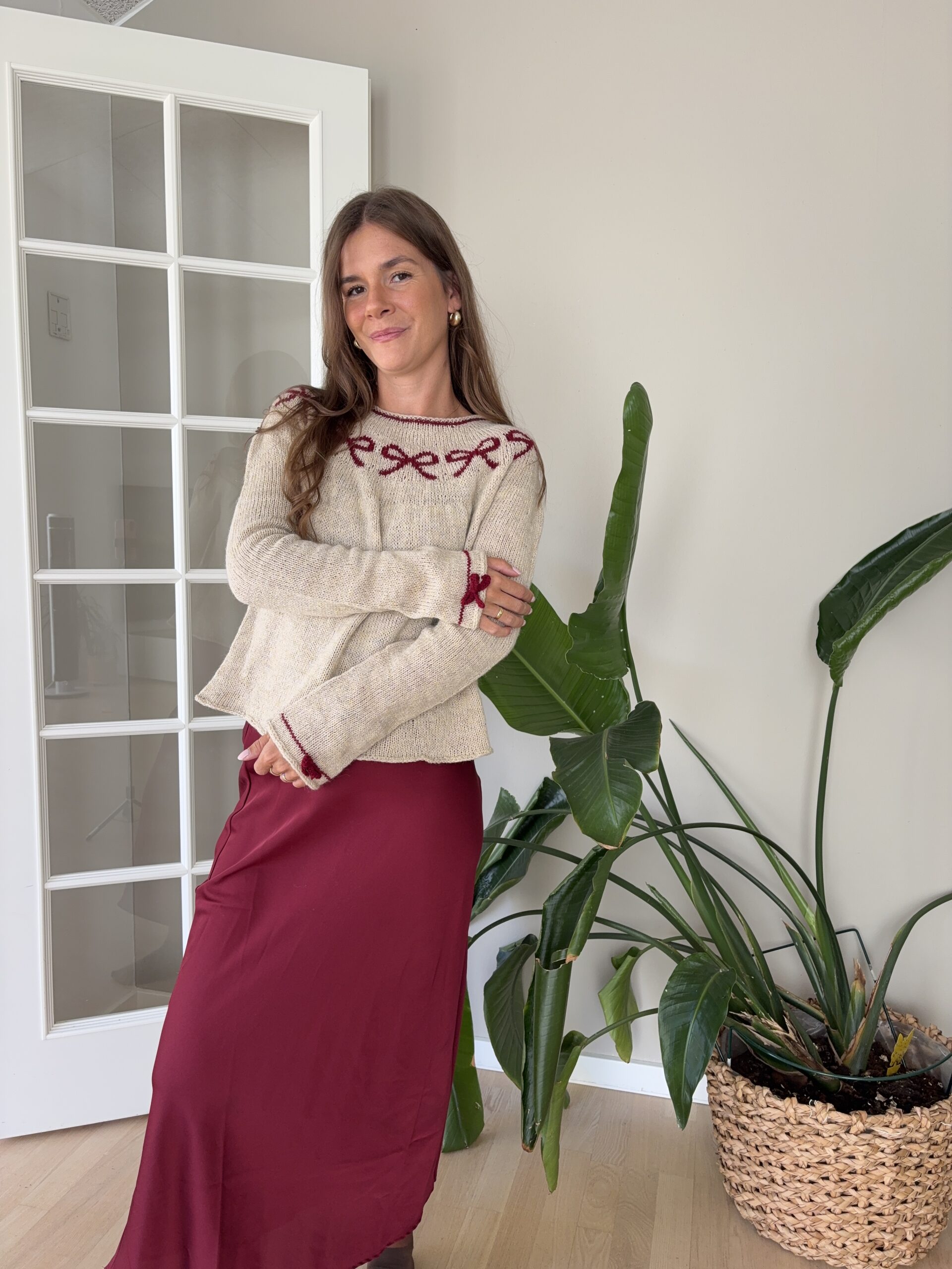 Birch Ribbon Sweater – Strikkeopskrift - Billede 3